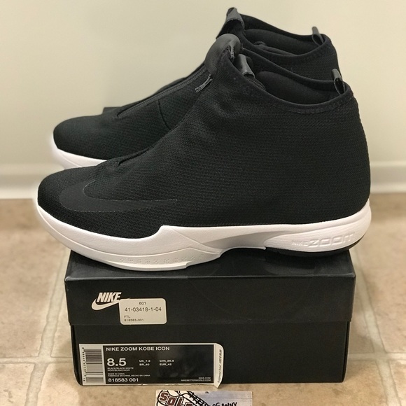 Nike Other - NEW Nike Kobe Icon Black White Basketball Elite XI